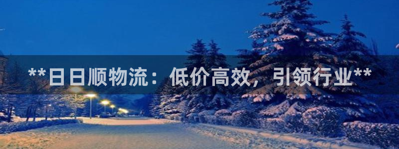 28圈充值不到账怎么回事：**日日顺物流：低价高效，引领行业